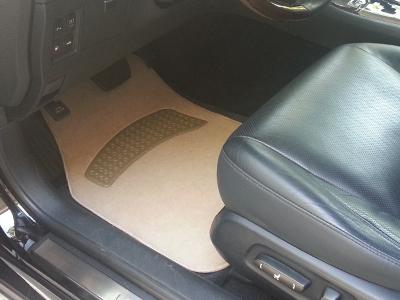 4pc heavy carpet mats compatible with infiniti tan