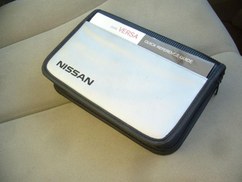 2009 nissan versa owners manualoem 09 4234