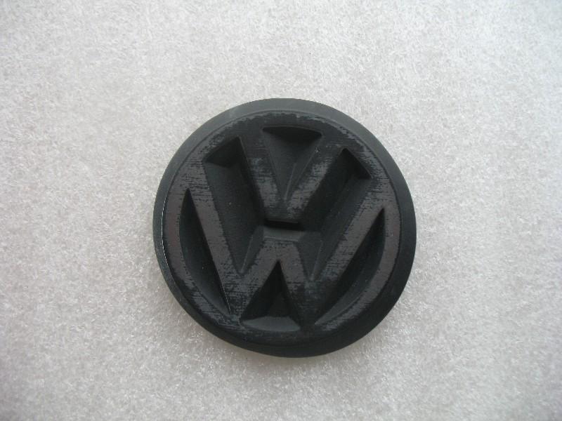 1989 vw cabriolet rear trunk emblem logo decal badge 85 86 87 88 89 90 91 92 93