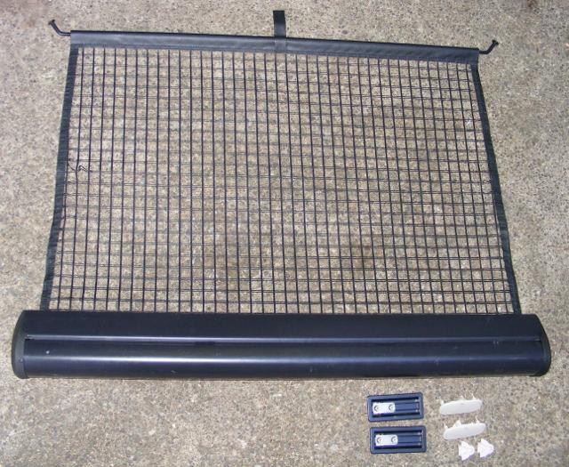 99-00 saab 9-5 wagon retractable cargo net partition