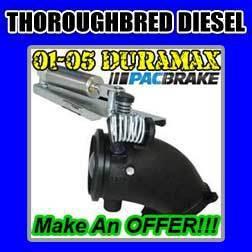 Duramax exhaust brake prxb pacbrake prxb 01-05 chevy/gmc automatic trans c40075