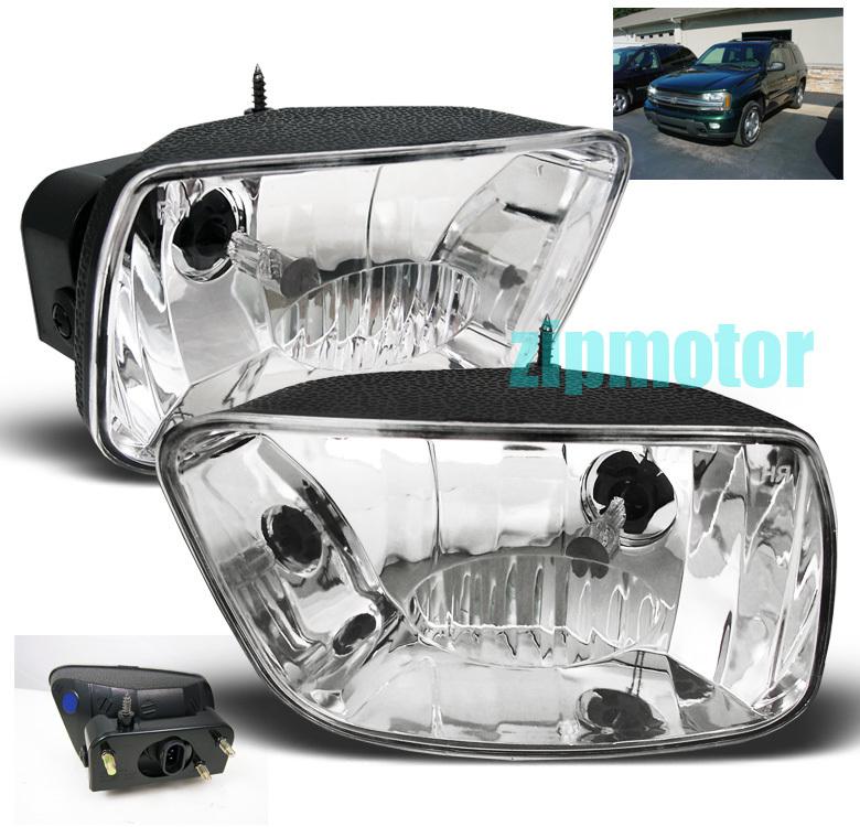 02-09 chevy trailblazer driving fog light lamp 06 07 08