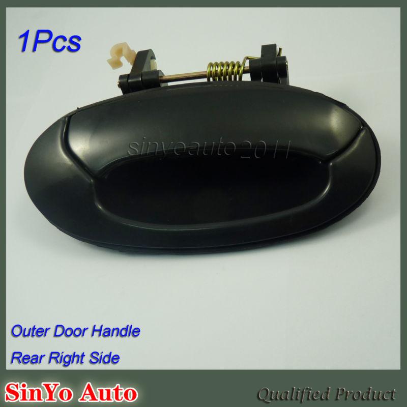 New outside door handle rear right rr black fit for hyundai elantra 96-00