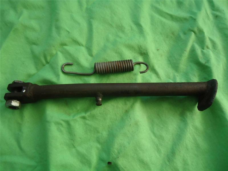 1976 honda elsinore mr175 side stand kickstand with spring part  50530-373-000za