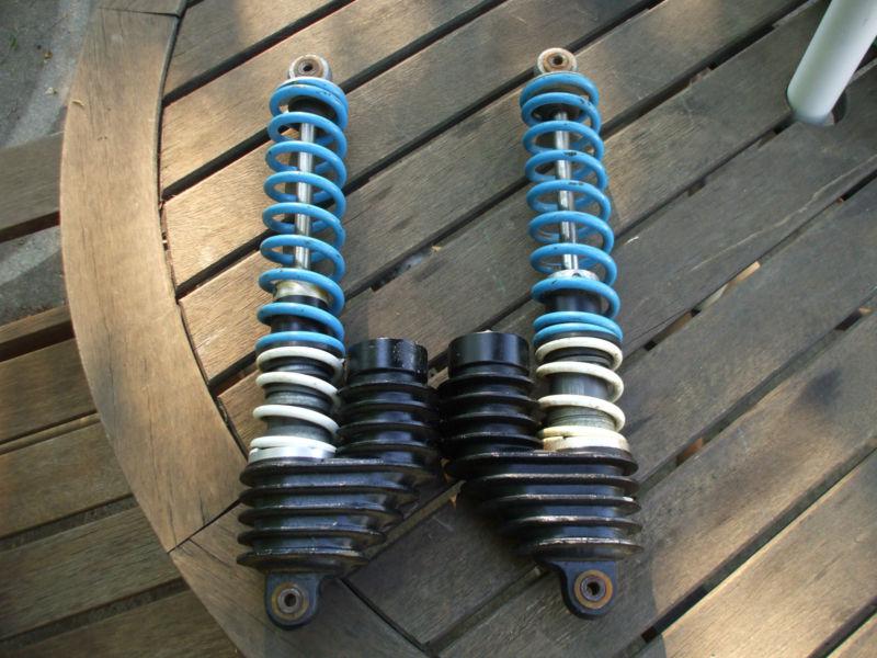 Works performance piggyback shocks 15 1/4 maico suzuki can-am honda kawasaki