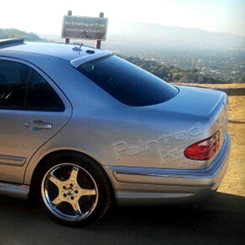 95 97 98 00 01 painted mercedes benz w210 l style rear roof  spoiler 744