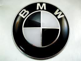 Black bmw emblem badge 82mm 