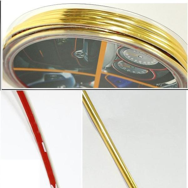 Purchase CAR DASH PARTS DECORATION TRIM MOLDING SET 4MM(W) X 3M(L) GOLD in Taiwan, TW, for US 16.99