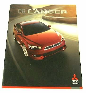 2008 08 mitsubishi lancer brochure gts es de