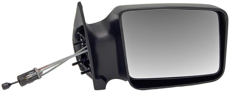 Side view mirror right, manual remote platinum# 1270641