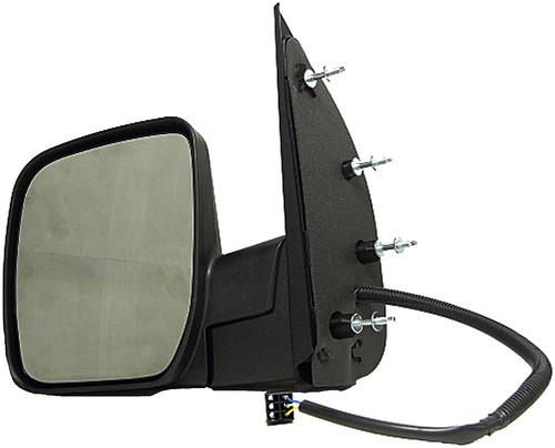 Side view mirror lh van, power w/o puddle lamp, pedestal platinum# 1272286