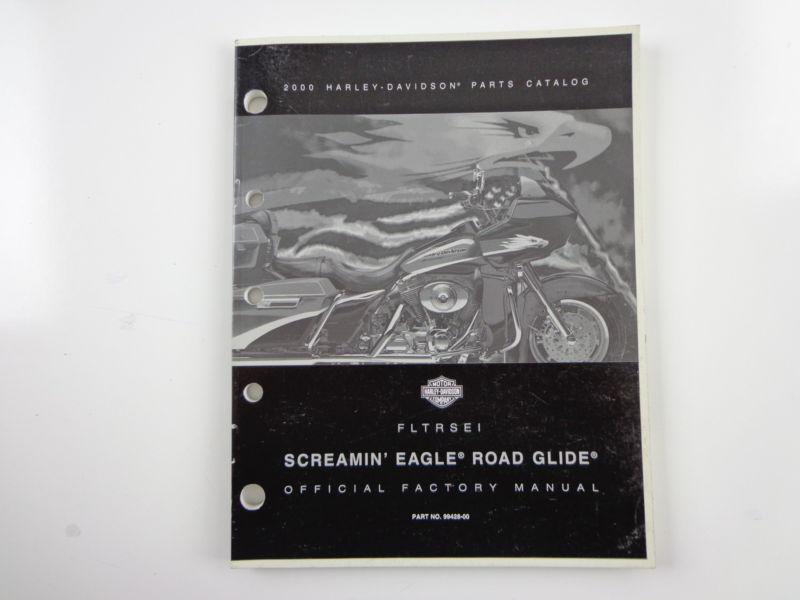 Harley davidson 2000 fltrsei road glide models parts catalog manual 99428-00