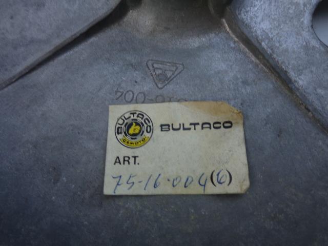 Aluminum chain ​​cover matador bultaco mk 4. mod 75. ref 10