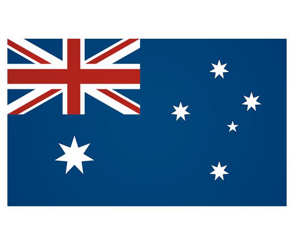 Australia flag decal 5"x3" australian aussie vinyl car bumper sticker zu1