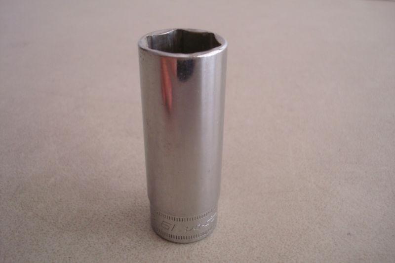 Snap-on sfsm 19 3/8" dr. 6 pt. 19 mm deep socket