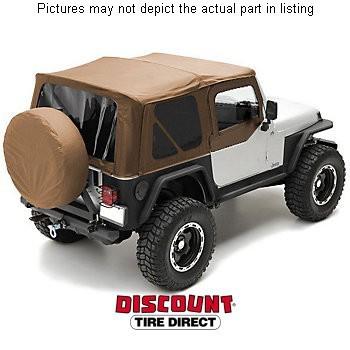 New smittybilt replacement soft top tj 97-06 wrangler denim spice 9970217