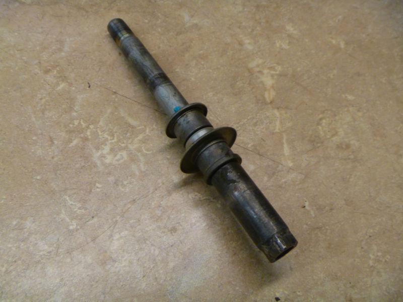 Suzuki rm125 rm 125 used original front wheel axle 1990