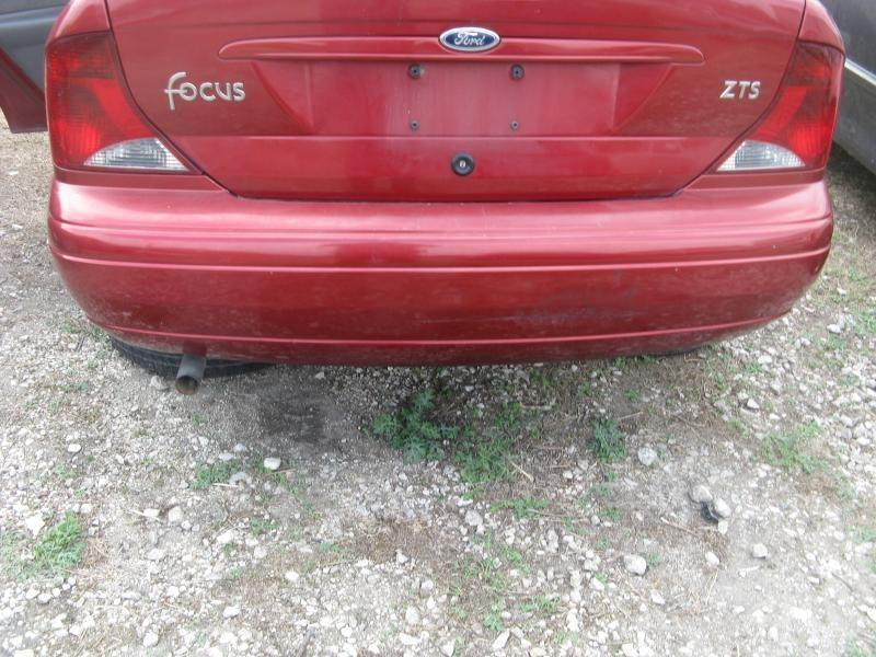 00 01 02 03 04 focus rear back bumper assembly sedan w/ reinforcement impact bar