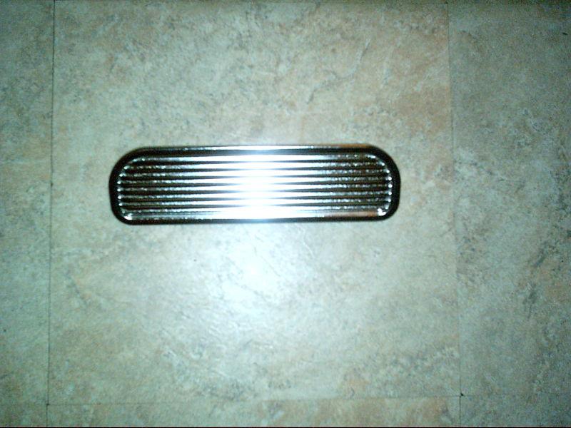 1955-1957 buick road master radio delete plate