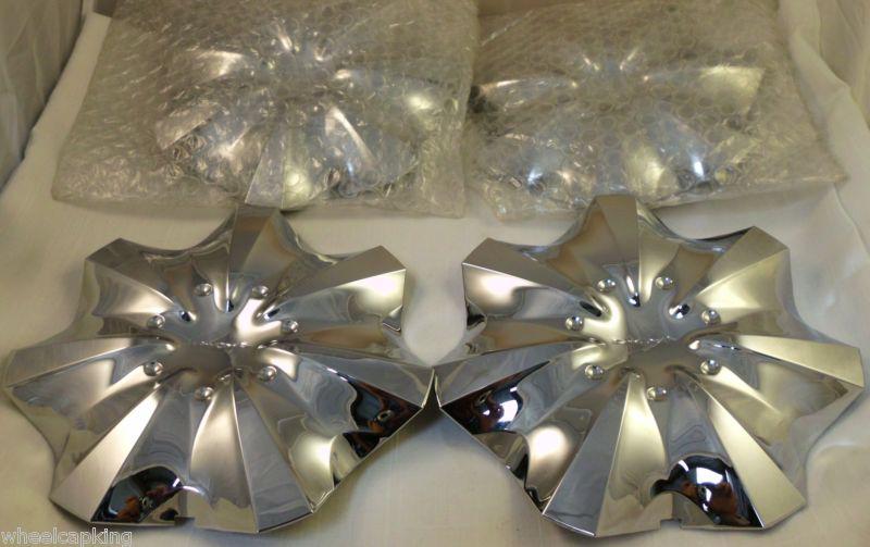 D.o.a wheels chrome custom wheel center cap caps set of 4 # 8820-35 new!