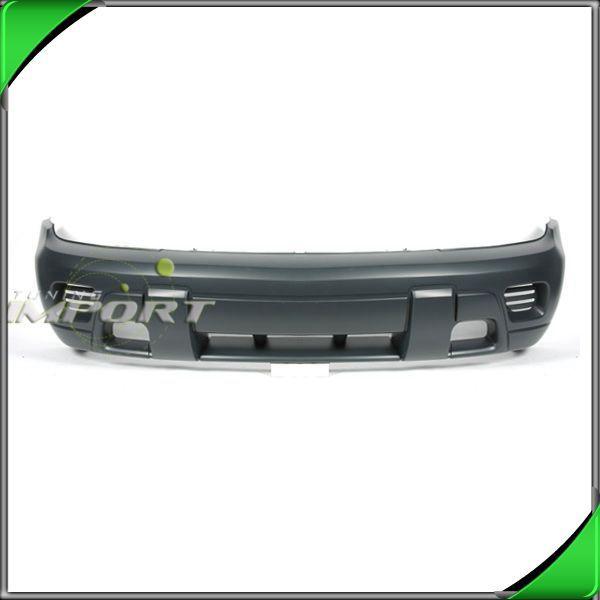 02-09 trailblazer front bumper cover replacement abs plastic primed paint ready