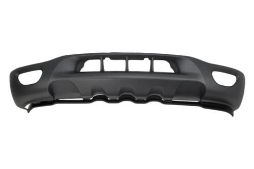 Replace fo1095183v - 99-02 ford expedition front bumper valance factory oe style