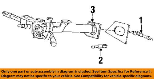 Dodge oem 4470096 steering column-lower coupling