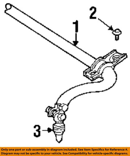 Mopar oem 6102215aa stabilizer bar-stabilizer bar mount bolt