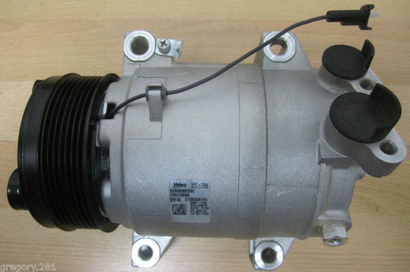 Genuine nissan oem 92600-9fe0d 926009fe0d a/c compressor w/ clutch new!