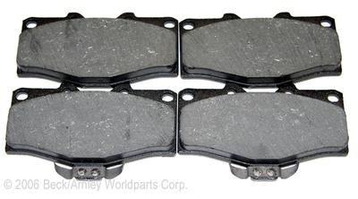 Beck arnley 082-1395 brake pad or shoe, front-disc brake pad