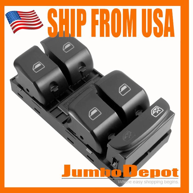 Us 1pcs master window panel switch control set for 2008-2012 audi q5 powerful