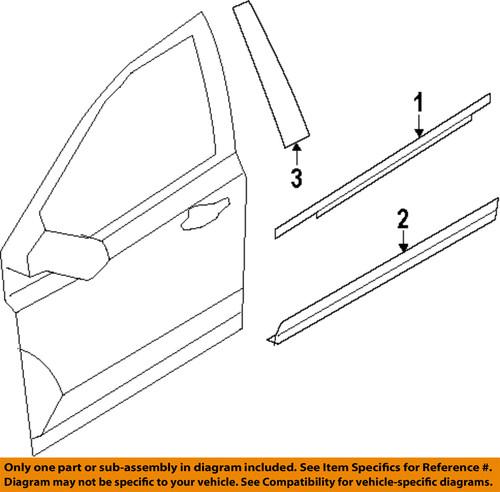 Ford oem 8t4z7821453d front door-belt weather strip