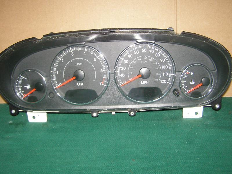 2004 2005 2006 chrysler sebring speedometer cluster  14k   convertible  sedan