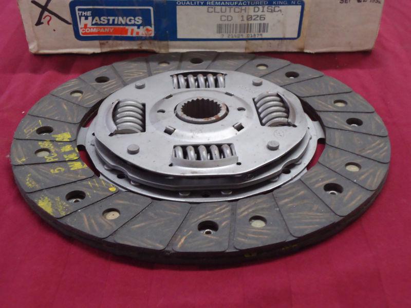 1987 dodge dakota hastings clutch disc #cd1026--23 spline