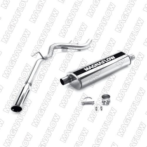 Magnaflow 16654 exhaust muffler-stainless steel cat-back system, mandrel-bent