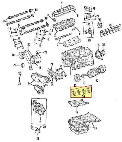 Lexus 9008031053 genuine oem factory original rear main seal