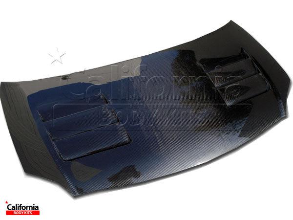 Cbk carbon fiber scion xa gt concept hood kit auto body scion xa 04-06 brand new