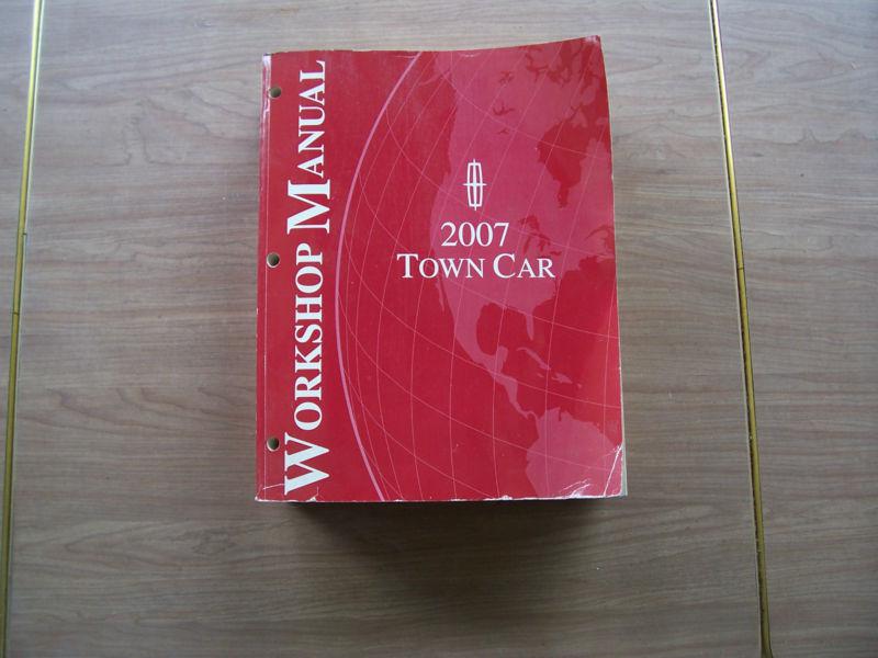 2007 ford town car factory oem  manuals 