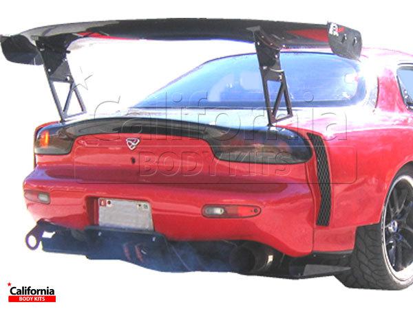 Cbk frp rame gt300 wide body rear bumper kit auto body mazda rx-7 fd3s 93-97 new