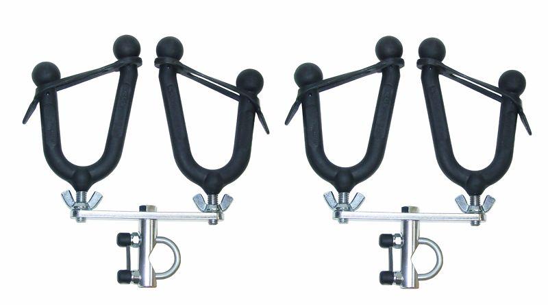 Pr2 - atv accessory: double pack rack gun & bow rack for atvs