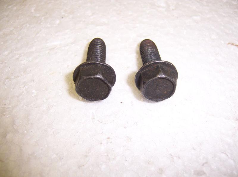 Brake backing plate bolts 2 used  78 - 87  el camino monte carlo 82-92 camaro