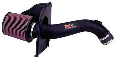 K&n 57-3034 air intake black tube red filter chevy gmc silverado sierra 6.6l kit