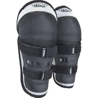 08037-bs fox youth peewee titan mx atv knee shin guards