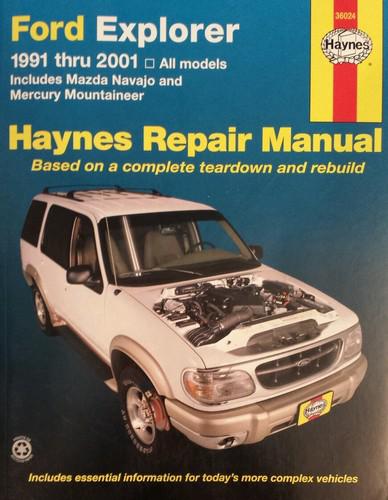 Ford explorer haynes repair manual