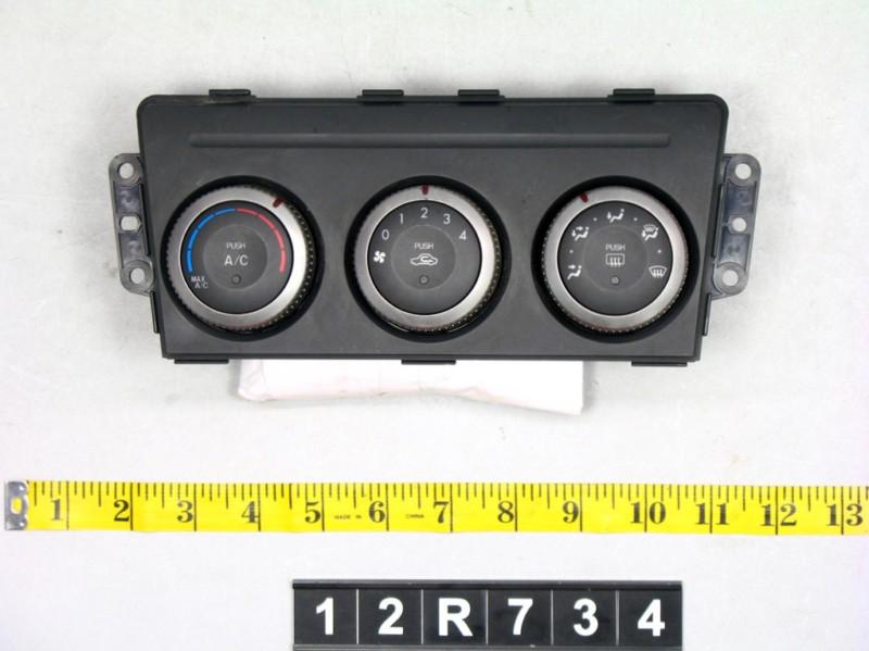 09 mazda 6 temperature climate control ac heat unit panel switch 12r734