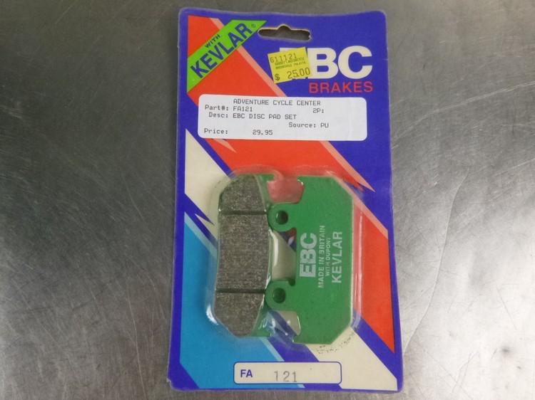 Ebc motorcycle brake pad ebc fa121 new