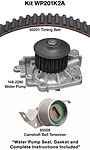 Dayco wp201k2a timing belt kit with water pump