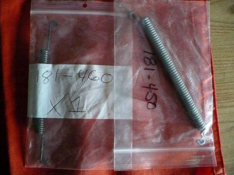 Mg a    drum brake rear springs  thin/thick