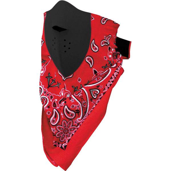 Red paisley zan headgear paisley neodanna