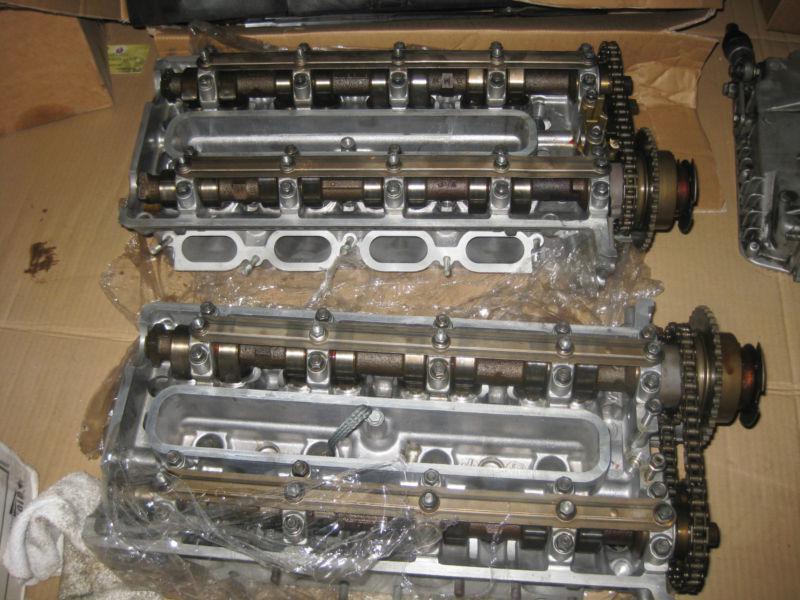 Bmw e38 740il e39 540i e53 x5 4.4l oem m62tu vanos cylinder head 1-4 and cyl 5-8